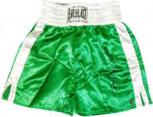 Joe Frazier Autographed Green Everlast Boxing Trunks