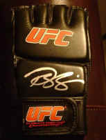 Renzo Gracie Autographed Boxing Glove