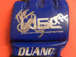 Ben Henderson Autographed Boxing Glove