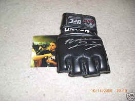 Nate Diaz Autographed Boxing Glove