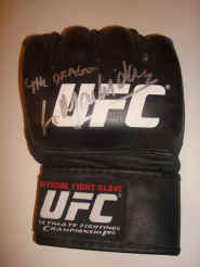 Lyoto Machida Autographed Boxing Glove