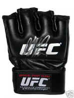 George St Pierre Autographed Boxing Glove