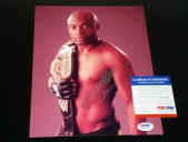 Anderson Signed Picture - SILVA UFC MMA 8x10 PSA 2