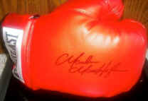 Marvelous Marvin Hagler Autographed / Signed Boxing Glove