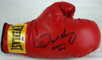 Oscar De La Hoya Full Name Signed Auth Boxing Glove Psa