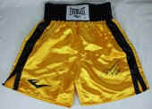 Oscar De La Hoya "golden Boy" Signed Boxing Trunks Psa