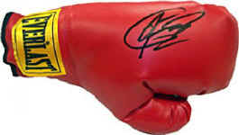 Joseph Calzaghe Autographed Everlast Boxing Glove