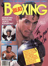 Hector "Macho" Camacho Autographed Boxing Beat June 1986