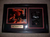 Randy Couture UFC Autographed Custom Framed Glove