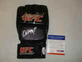 JON BONES JONES Signed MMA UFC Fight Glove PSA P34180
