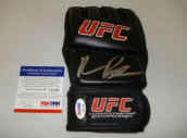 QUINTON RAMPAGE JACKSON Signed MMA UFC Glove PSA P34196