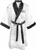 Joe Frazier Autographed Everlast White Boxing Robe with Smokin Inscription