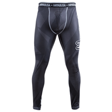 Hayabusa Metaru 47 Silver Compression Pants