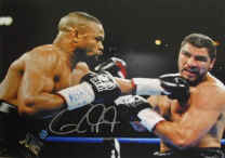 Autographed Jones Jr. Picture - 16x20 Vs John Ruiz
