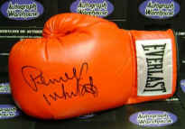 Pernell Whitaker signed Boxing Glove