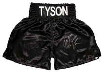 Mike Tyson Autographed Boxing Trunks