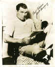 Jack Dempsey Signed Photo - Black & White 8x10 James Spence )