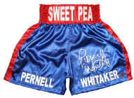Pernell Whitaker Signed Boxing Trunks