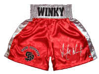 Winky Wright Signed Boxing Trunks