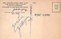 Signed Jack Dempsey Photograph - PSA DNA Post Card