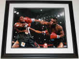 Autographed Mike Tyson Photograph - 16x20 Custom Framed