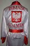 Tomasz Adamek Signed Robe