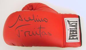 Acelino Freitas Autographed Boxing Glove