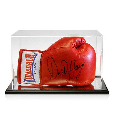 David Haye Signed Boxing Glove With Acrylic Display Case