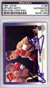 Arturo Gatti Autographed Signed 1991 Kayo Rookie Card #169 PSA/DNA #83431494
