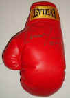 LENNOX LEWIS signed boxing glove *HEAVYWEIGHT* The Lion W/COA 44-2 WBC Olympian