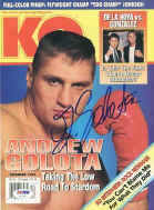 Andrew Golota Boxing Signed Magazine 1996 Ko Psa/dna #u51327