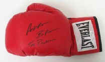 Adrien Broner Signed Red Everlast Boxing Glove Inscr The Problem JSA LEFT HAND