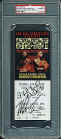 Mike Tyson & Evander Holyfield Ii Signed Full Fight Ticket Psa Encap 21512504