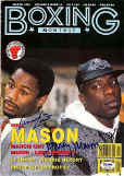 Lennox Lewis & Gary Mason Autographed Signed Magazine Cover PSA/DNA #S47548