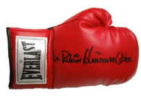 Hurricane Carter Signed Everlast Boxing Glove