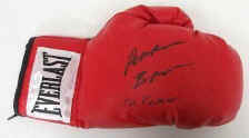 Adrien Broner Signed Red Everlast Boxing Glove Inscr The Problem JSA RIGHT HAND