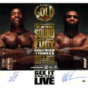 Evander Holyfield/Mike Tyson Signed 21x22 Fight Rematch Poster